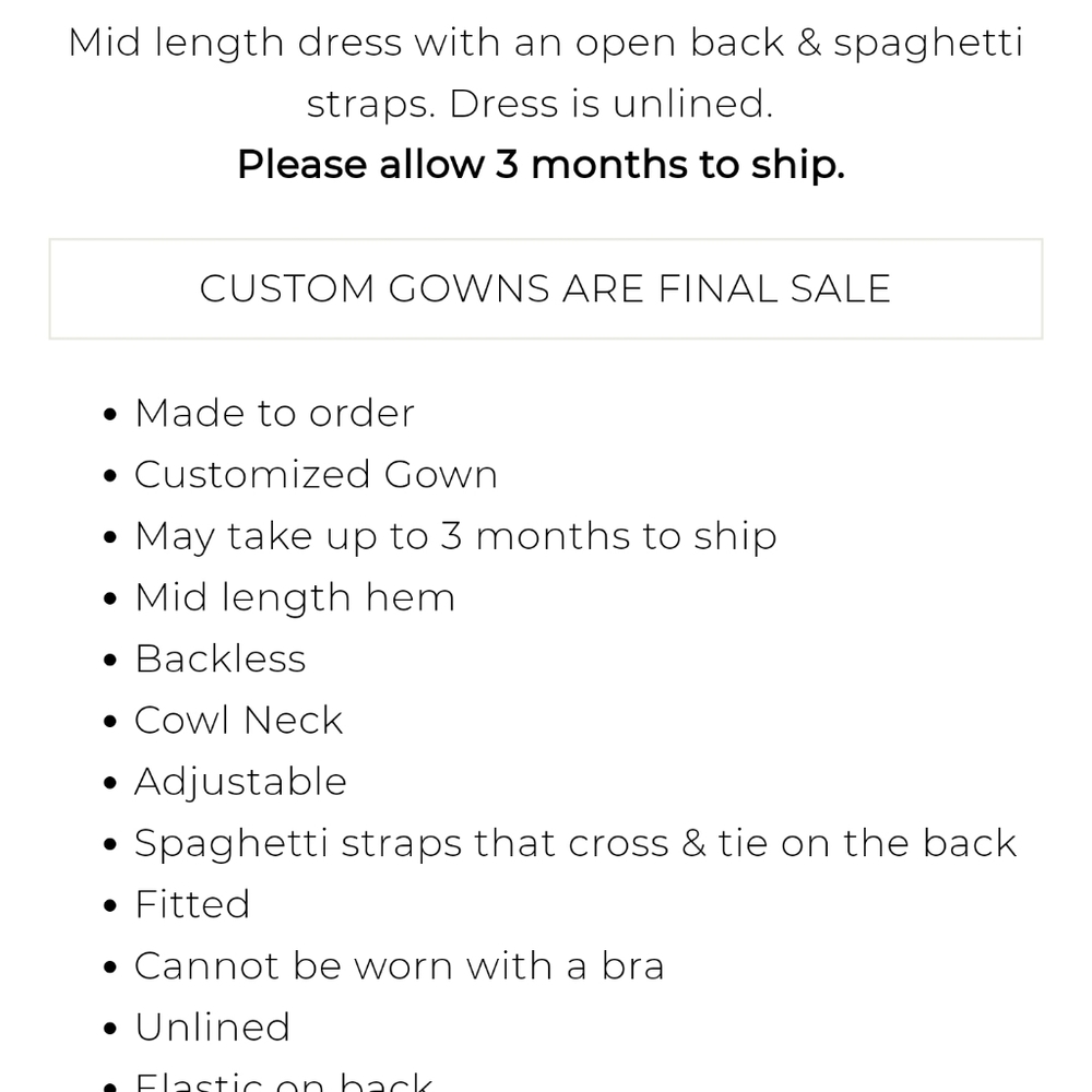 Custom temptation gown - Picture 11 of 14